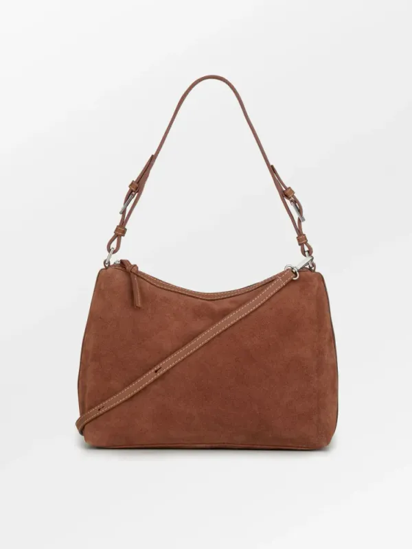 Suede Ginni Medi Bag Brown Tortoise Shell Beck Söndergaard