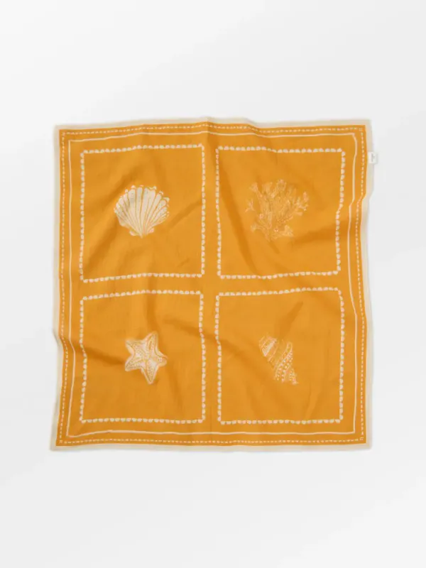 Oceana Cotta Scarf Golden Apricot Beck Söndergaard