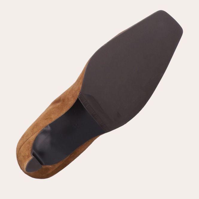 Hovedbilde B1320 Tabac Babysilk Suede Booties Billi Bi