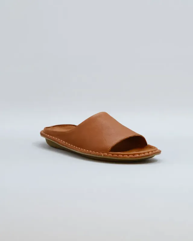 SAINT TROPEZ Cognac Brown Sandal Viba