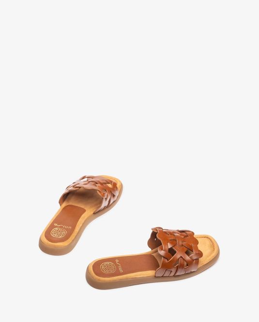 Hovedbilde Clary Ran Sandal i skinn fra Unisa