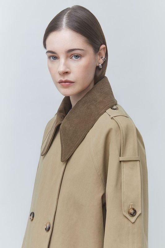 Manteau Eden Jacket Camel Suncoo Paris