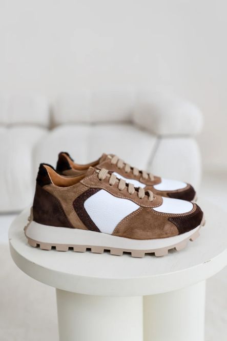 Hovedbilde Elle Sneaker Sugaro Brown/White/Glitter Babouche ...