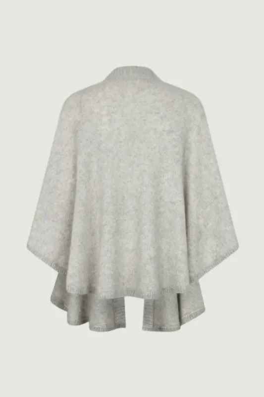 Sanne Knit Cardigan Grey Melange Six Ámes