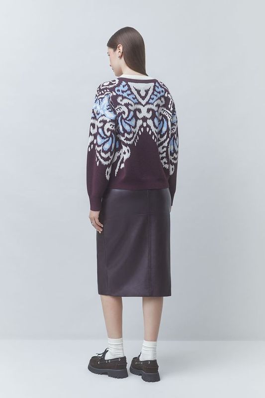 Pull Pavaro Sweater Prune Suncoo Paris
