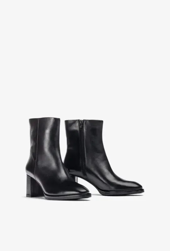 Lebit Svart Skinn Skolett Unisa