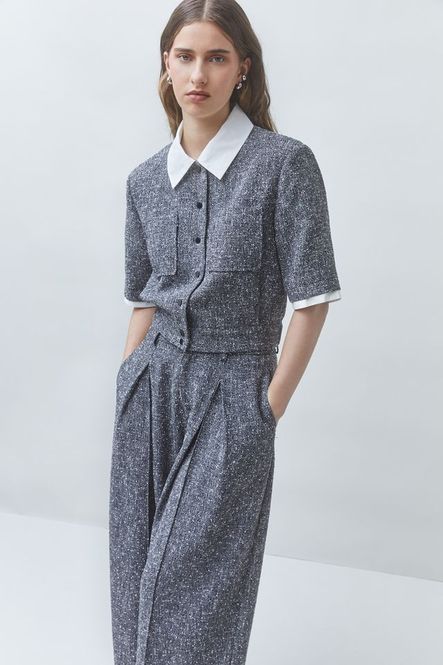 Hovedbilde Blouse Lino Carbone Glitter Suncoo Paris