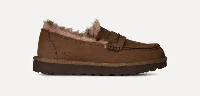 Hovedbilde W Ellis Nubuck Loafer Dark Chestnut UGG