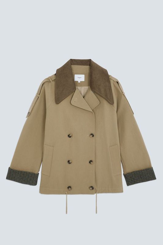 Manteau Eden Jacket Camel Suncoo Paris