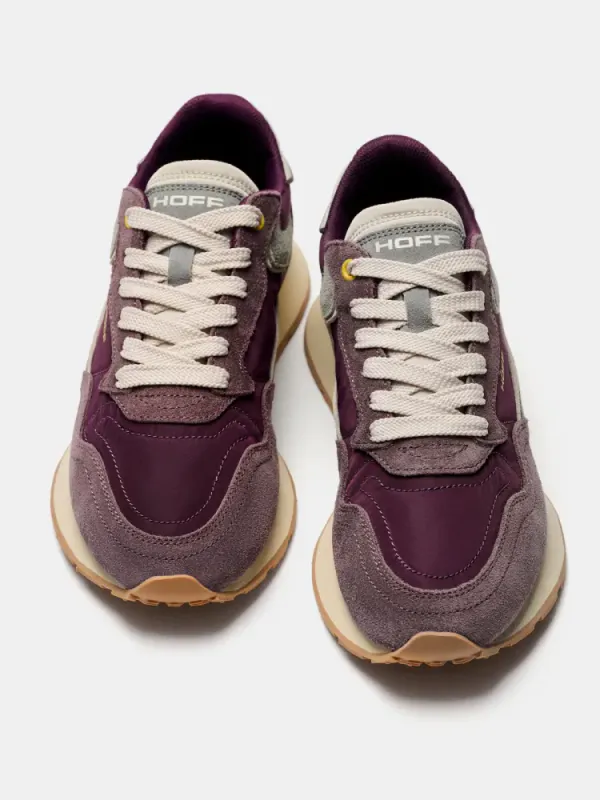 City Chroma Aubergine Sneaker Hoff The Brand
