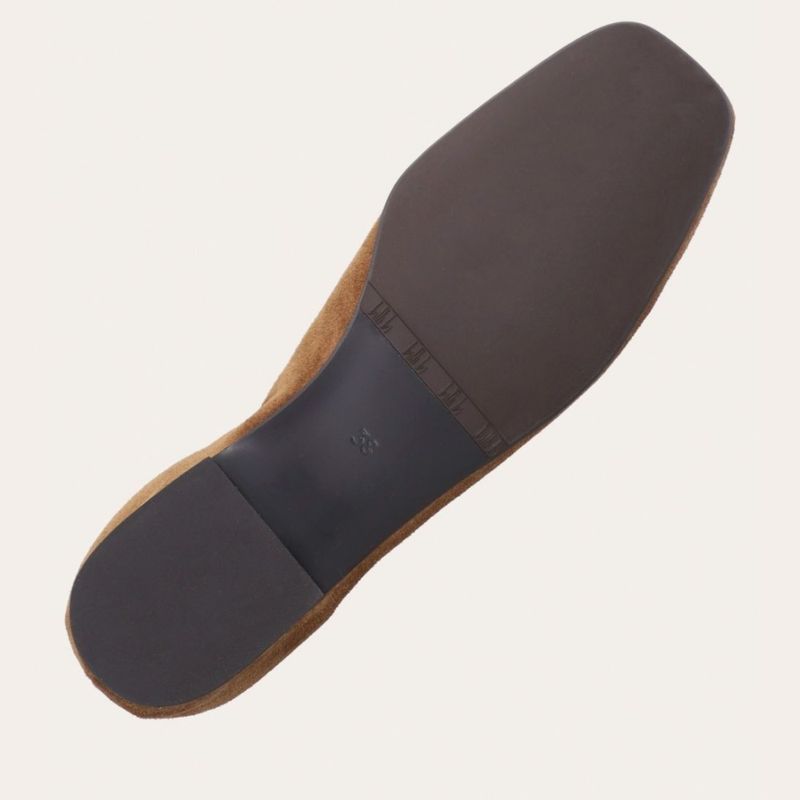 A9419 Tabac Babysilk Suede Loafers Billi BI