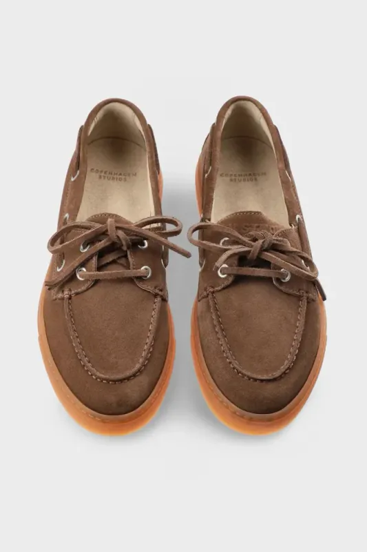 CPH160 Suede New Mocca Brun Båtsko Copenhagen Studios