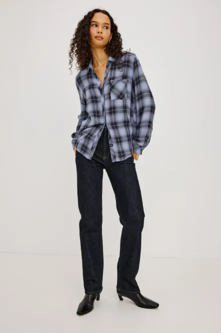 Hovedbilde Hunter Shirt Navy Sky Rails