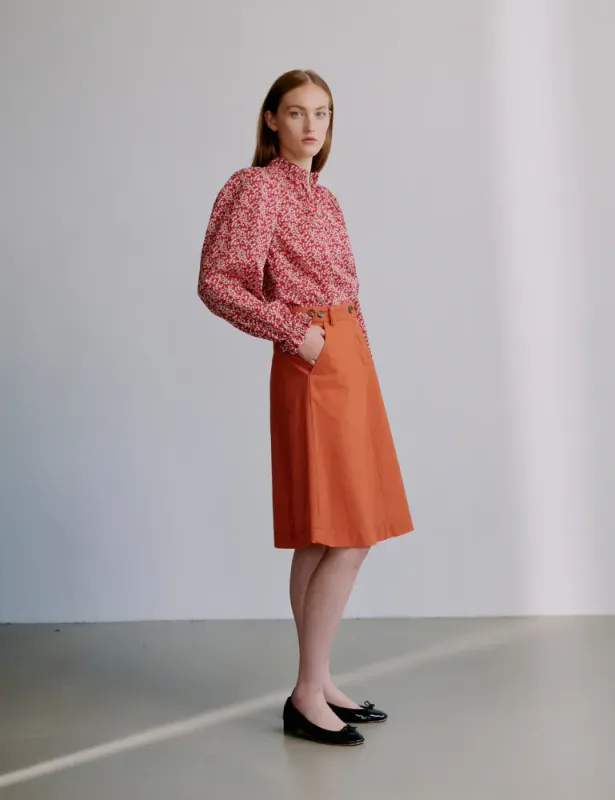 Becca Skirt Sienna Burnt Orange APOF