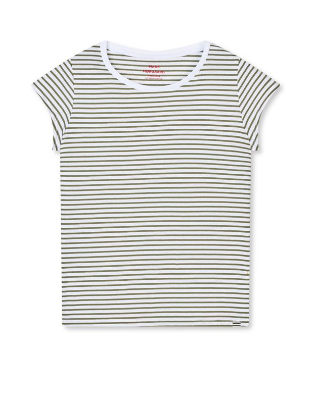Fine Jersey Stripe Teasy Tee Mads Nørgaard