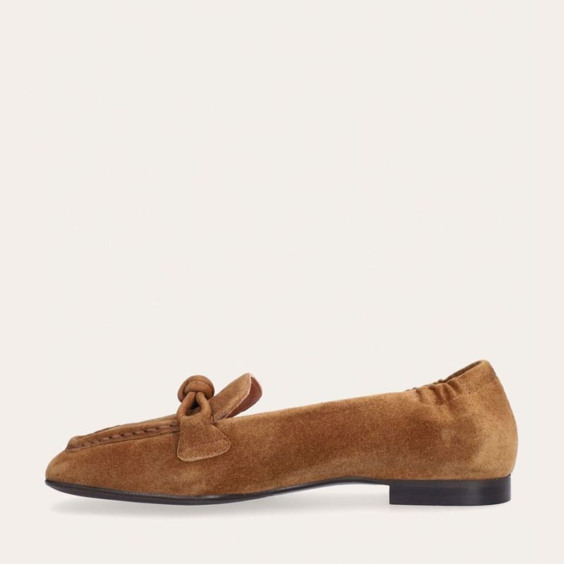A9419 Tabac Babysilk Suede Loafers Billi BI